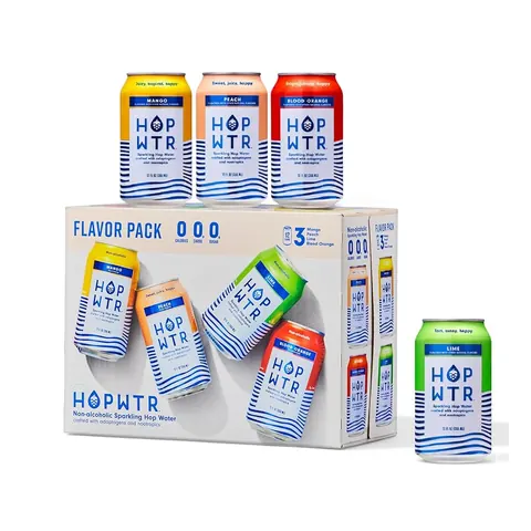 HOP WTR Sparkling Hop Water – Amazon product photo